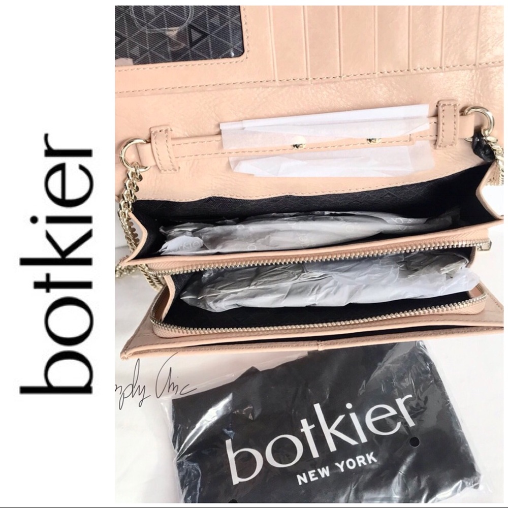 New Botkier genuine leather clutch shoulder bag - Picture 6 of 7